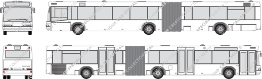 Neoplan N 4021 articulated bus, from 1998 (Neop_087)
