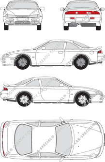 Nissan 200 SX Coupé, 1993–1996 (Niss_002)