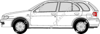 Nissan Almera Hatchback, 1998–2000