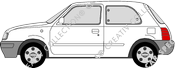 Nissan Micra Hatchback, 1992–1998