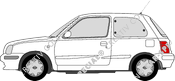 Nissan Micra Hayon, 1998–2003