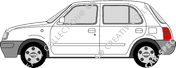 Nissan Micra Kombilimousine, 1992–1998