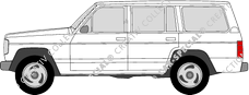Nissan Patrol Station wagon, 1984–1989
