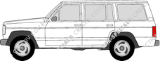 Nissan Patrol station wagon, 1984–1989