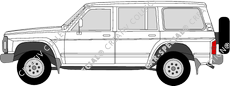 Nissan Patrol combi, 1988–1995