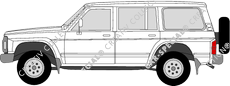 Nissan Patrol station wagon, 1988–1995