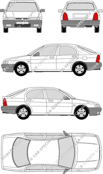 Nissan Primera, 1990–1995 (Niss_024)