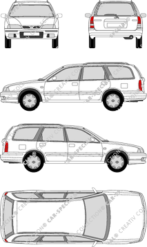 Nissan Primera, 1996–1997 (Niss_029)