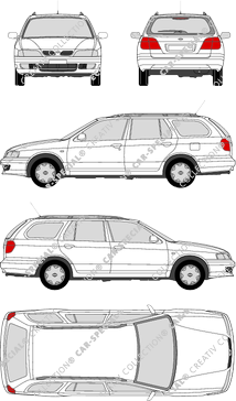 Nissan Primera, 1996–1999 (Niss_030)