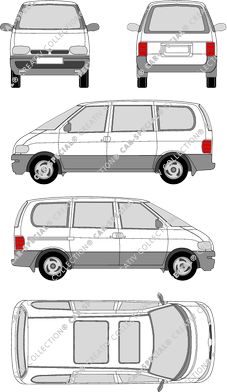 Nissan Serena Kombi, 1991–2002 (Niss_031)