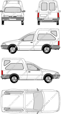 Nissan Sunny, 1990–2000 (Niss_035)