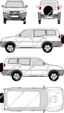 Nissan Terrano Kombi, 1997–2002 (Niss_039)