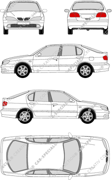 Nissan Primera, Hatchback, 5 Doors (2000)