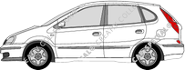Nissan Almera combi, 2000–2006