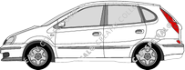 Nissan Almera Station wagon, 2000–2006