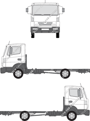 Nissan Atleon, Châssis pour superstructures, cabine Solo (2001)