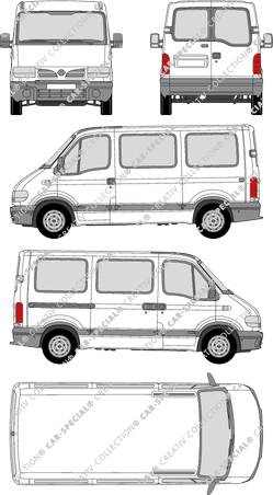 Nissan Interstar Kleinbus, 2002–2003 (Niss_069)