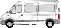 Nissan Interstar microbús, 2002–2003