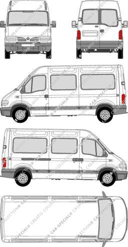 Nissan Interstar camionnette, 2002–2003 (Niss_070)