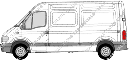 Nissan Interstar furgón, 2002–2003