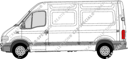 Nissan Interstar Kastenwagen, 2002–2003