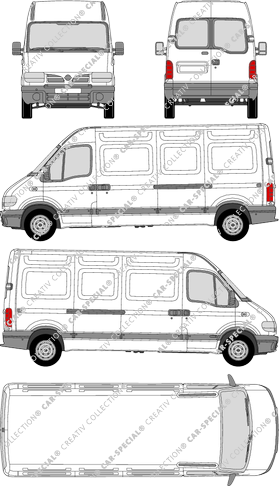 Nissan Interstar van/transporter, 2002–2003 (Niss_080)