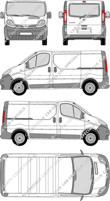 Nissan Primastar Kastenwagen, 2002–2018 (Niss_088)