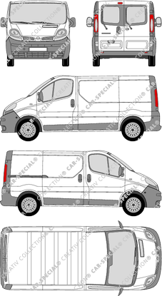 Nissan Primastar Kastenwagen, 2002–2018 (Niss_090)