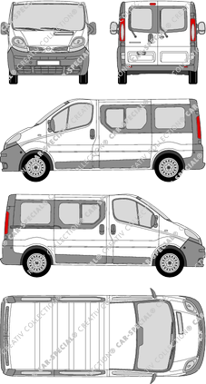 Nissan Primastar microbús, 2002–2018 (Niss_100)