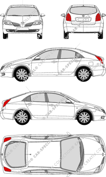 Nissan Primera, Kombilimousine, 5 Doors (2002)