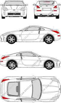 Nissan 350 Z Coupé, 2003–2009 (Niss_112)