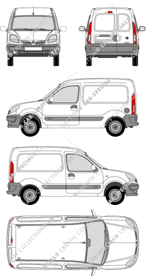Nissan Kubistar van/transporter, 2003–2009 (Niss_113)