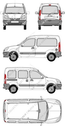 Nissan Kubistar van/transporter, 2003–2009 (Niss_117)