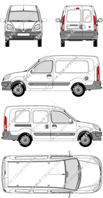 Nissan Kubistar van/transporter, 2003–2009 (Niss_120)