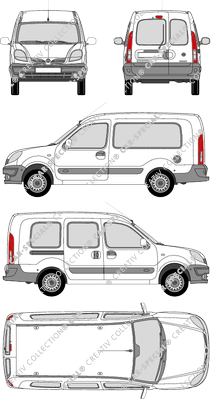 Nissan Kubistar van/transporter, 2003–2009 (Niss_121)