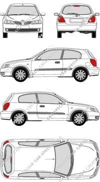 Nissan Almera Kombilimousine, 2003–2006 (Niss_124)