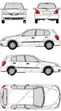 Nissan Almera Kombilimousine, 2003–2006 (Niss_125)