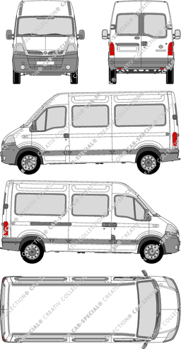 Nissan Interstar camionnette, 2004–2010 (Niss_132)