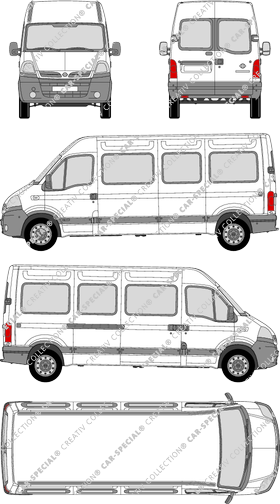 Nissan Interstar minibus, 2004–2010 (Niss_133)