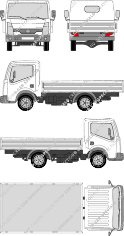 Nissan CabStar, 2007–2013 (Niss_142)