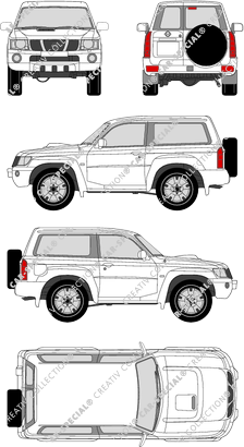 Nissan Patrol station wagon, a partire da 2007 (Niss_152)