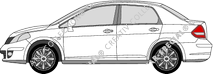 Nissan Tiida limusina, 2007–2011