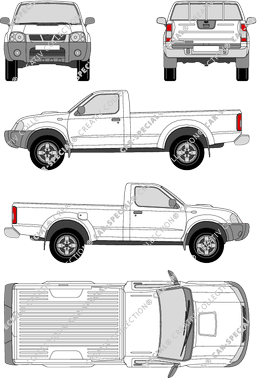 Nissan NP300 Pick-up, from 2009 (Niss_158)