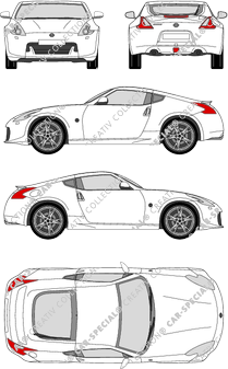 Nissan 370 Z, Coupé, 3 Doors (2009)