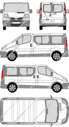 Nissan Primastar Kleinbus, 2008–2021 (Niss_177)