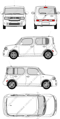 Nissan Cube, station wagon, 5 Doors (2010)