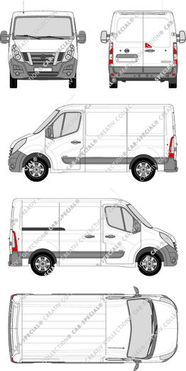 Nissan NV400 Kastenwagen, 2012–2020 (Niss_207)