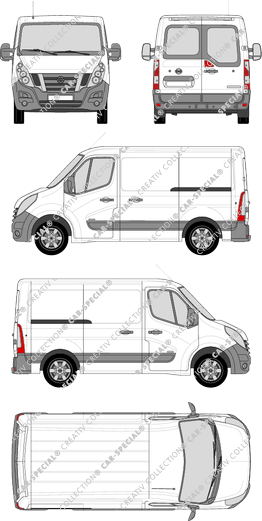 Nissan NV400 Kastenwagen, 2012–2020 (Niss_210)