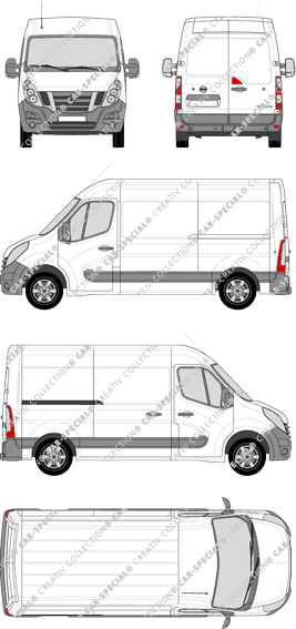 Nissan NV400, 2012–2020 (Niss_211)
