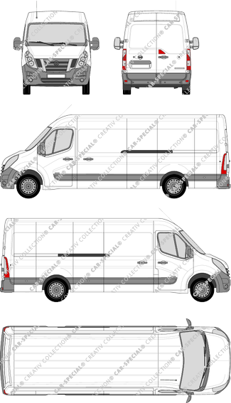 Nissan NV400 Kastenwagen, 2012–2020 (Niss_220)